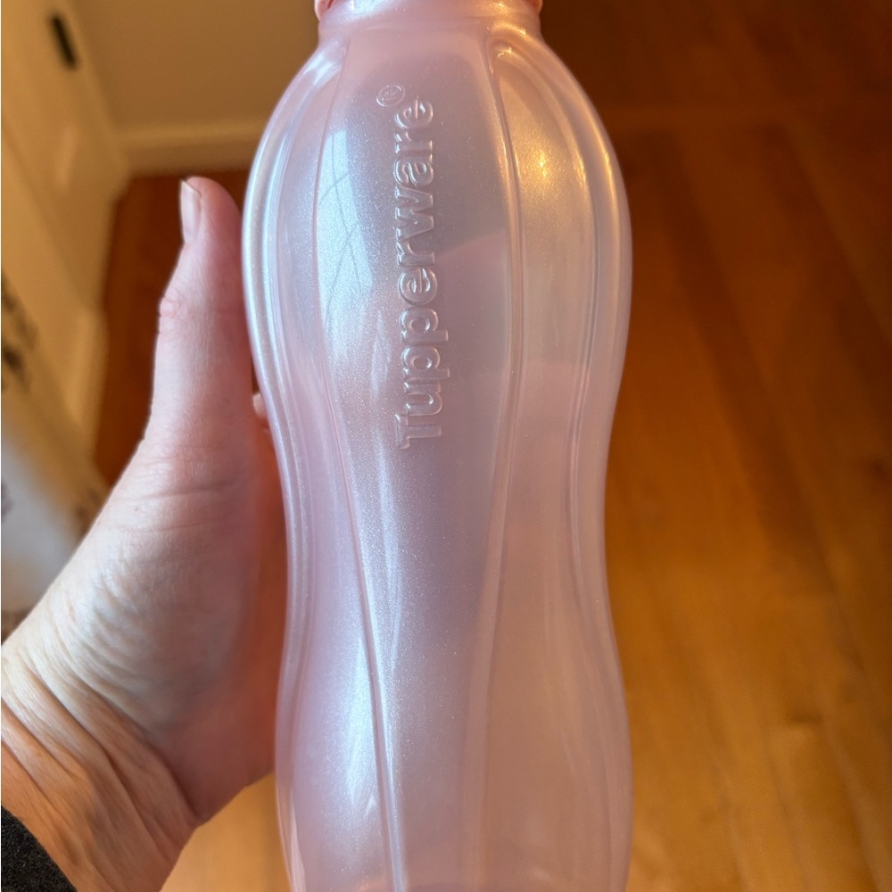 Tupperware Pink Water Bottle